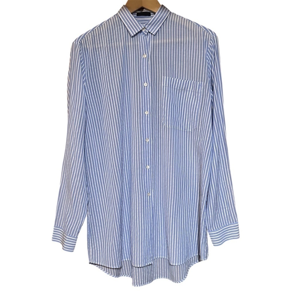 EUC ATM Blue Striped Woman’s Shirt